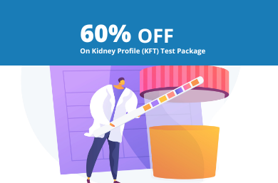 60% Off on Kidney Profile (KFT) Test Package